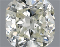 Natural Diamond 0.40 Carats, Cushion with  Cut, M Color, SI1 Clarity and Certified by GIA