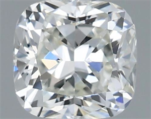 Picture of Natural Diamond 0.50 Carats, Cushion with  Cut, J Color, VS1 Clarity and Certified by GIA