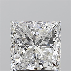 Foto Diamante Natural 2.01 quilates, Princesa , Color F, claridad SI1 y certificado GIA de