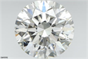 Diamante Natural 1.51 quilates, Redondo , Color H, claridad SI1 y certificado HRD