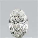 Diamante Natural 0.40 quilates, Ovalado , Color H, claridad VS1 y certificado IGI