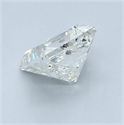 Diamante Natural 1.51 quilates, Princesa , Color I, claridad SI1 y certificado GIA