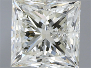 Foto Diamante Natural 1.51 quilates, Princesa , Color J, claridad I1 y certificado IGI de