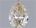 Natural Diamond 0.30 Carats, Pear with  Cut, L Color, SI1 Clarity and Certified by IGI