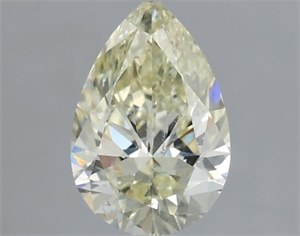 Picture of Natural Diamond 1.00 Carats, Pear with  Cut, L Color, SI1 Clarity and Certified by IGI