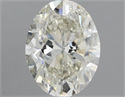 Diamante Natural 1.00 quilates, Ovalado , Color J, claridad SI2 y certificado IGI
