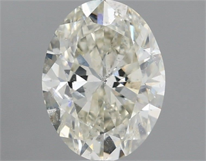Foto Diamante Natural 1.00 quilates, Ovalado , Color J, claridad SI2 y certificado IGI de