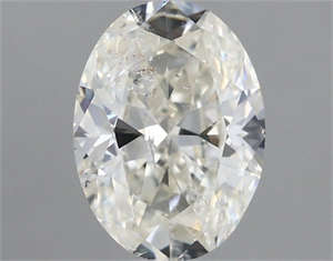 Foto Diamante Natural 1.00 quilates, Ovalado , Color I, claridad SI2 y certificado IGI de