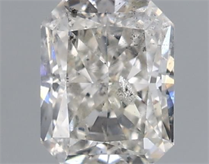 Picture of Natural Diamond 1.00 Carats, Radiant with  Cut, H Color, SI2 Clarity and Certified by IGI