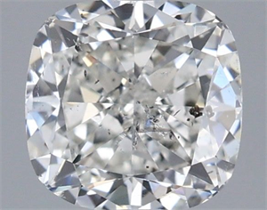 Picture of Natural Diamond 0.97 Carats, Cushion with  Cut, H Color, SI2 Clarity and Certified by IGI