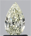 Diamante Natural 0.54 quilates, De pera , Color L, claridad VVS2 y certificado IGI