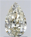Diamante Natural 0.73 quilates, De pera , Color J, claridad SI2 y certificado IGI
