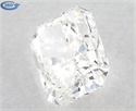 Natural Diamond 0.90 Carats, Radiant with  Cut, I Color, VS1 Clarity and Certified by GIA