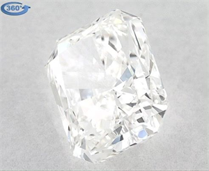 Picture of Natural Diamond 0.90 Carats, Radiant with  Cut, I Color, VS1 Clarity and Certified by GIA