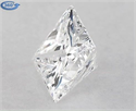 Natural Diamond 0.72 Carats, Princess with  Cut, D Color, VS1 Clarity and Certified by GIA