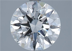 Picture of Natural Diamond 2.56 Carats, Round with Excellent Cut, G Color, VVS2 Clarity and Certified by GIA