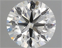 Diamante Natural 0.50 quilates, Redondo , Color H, claridad VS1 y certificado HRD