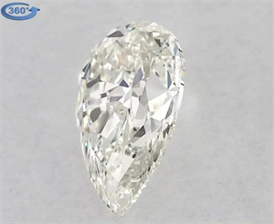 Picture of Natural Diamond 1.01 Carats, Pear with  Cut, K Color, VS2 Clarity and Certified by GIA