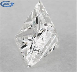 Foto Diamante Natural 1.20 quilates, Princesa , Color H, claridad VS2 y certificado GIA de