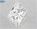 Natural Diamond 1.20 Carats, Princess with  Cut, G Color, VS2 Clarity and Certified by GIA