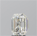 Natural Diamond 5.01 Carats, Asscher with  Cut, K Color, VS2 Clarity and Certified by GIA