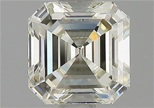 Foto Diamante Natural 1.02 quilates, Asscher , Color M, claridad VVS1 y certificado GIA de
