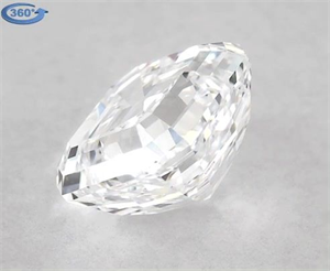 Picture of Natural Diamond 0.90 Carats, Asscher with  Cut, D Color, VS2 Clarity and Certified by GIA