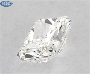 Picture of Natural Diamond 1.02 Carats, Radiant with  Cut, J Color, VS1 Clarity and Certified by GIA