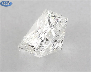 Picture of Natural Diamond 1.20 Carats, Princess with  Cut, I Color, VVS2 Clarity and Certified by GIA