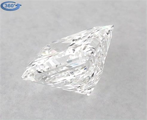 Picture of Natural Diamond 1.00 Carats, Princess with  Cut, E Color, VS1 Clarity and Certified by GIA