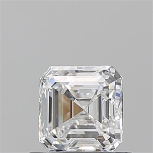 Foto Diamante Natural 0.73 quilates, Asscher , Color E, claridad VS1 y certificado GIA de