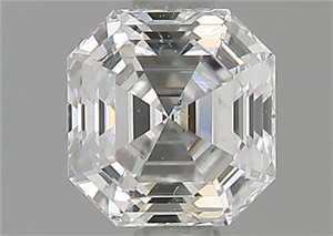 Picture of Natural Diamond 0.70 Carats, Asscher with  Cut, E Color, VS2 Clarity and Certified by GIA