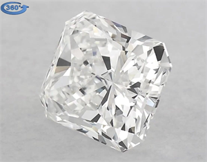 Picture of Natural Diamond 1.51 Carats, Radiant with  Cut, G Color, VS1 Clarity and Certified by GIA