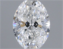 Diamante Natural 0.31 quilates, Ovalado , Color D, claridad SI2 y certificado GIA