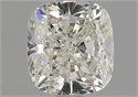 Natural Diamond 1.70 Carats, Cushion with  Cut, J Color, VS2 Clarity and Certified by GIA