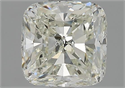 Natural Diamond 1.90 Carats, Cushion with  Cut, K Color, VS2 Clarity and Certified by GIA