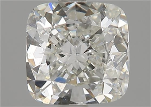 Foto Diamante Natural 1.59 quilates, Del cojín , Color G, claridad SI1 y certificado GIA de