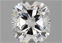 Natural Diamond 1.05 Carats, Cushion with  Cut, I Color, VVS2 Clarity and Certified by GIA