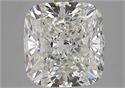 Natural Diamond 4.11 Carats, Cushion with  Cut, H Color, VS1 Clarity and Certified by GIA