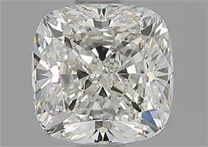 Picture of Natural Diamond 1.07 Carats, Cushion with  Cut, H Color, VS1 Clarity and Certified by GIA