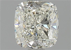 Foto Diamante Natural 0.96 quilates, Del cojín , Color J, claridad VVS2 y certificado GIA de