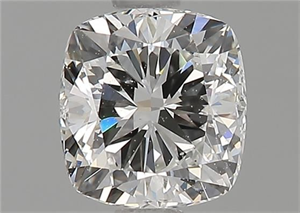 Foto Diamante Natural 0.91 quilates, Del cojín , Color F, claridad SI1 y certificado GIA de