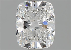 Picture of Natural Diamond 1.01 Carats, Cushion with  Cut, F Color, IF Clarity and Certified by GIA