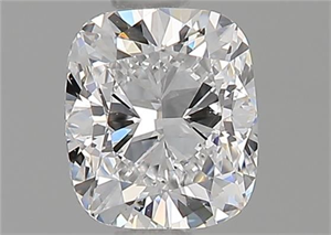 Foto Diamante Natural 0.80 quilates, Del cojín , Color D, claridad VS2 y certificado GIA de