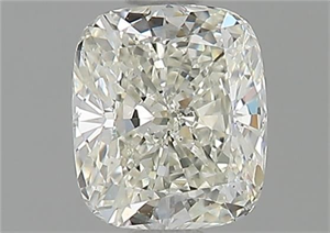 Picture of Natural Diamond 0.81 Carats, Cushion with  Cut, J Color, SI1 Clarity and Certified by GIA