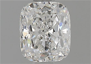 Foto Diamante Natural 0.72 quilates, Del cojín , Color F, claridad SI1 y certificado GIA de