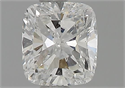 Natural Diamond 0.80 Carats, Cushion with  Cut, F Color, SI1 Clarity and Certified by GIA