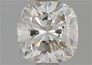 Picture of Natural Diamond 0.70 Carats, Cushion with  Cut, J Color, VVS2 Clarity and Certified by GIA