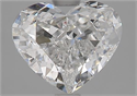 Natural Diamond 1.51 Carats, Heart with  Cut, E Color, SI1 Clarity and Certified by GIA
