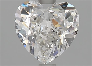 Picture of Natural Diamond 1.23 Carats, Heart with  Cut, E Color, VS2 Clarity and Certified by GIA